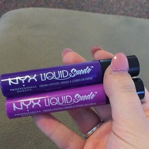 Nyx Set of Purple Lipsticks